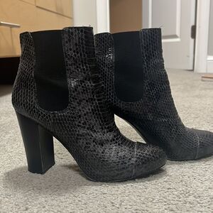 Juicy Couture Block Heel Bootie Boots for Women